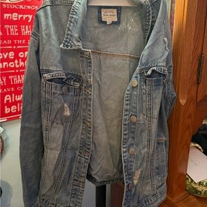 Wax Jean Women's Light Blue Denim Jacket